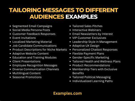 BeyondBroadStrokes:TailoringMessagesforSpecificAudiences